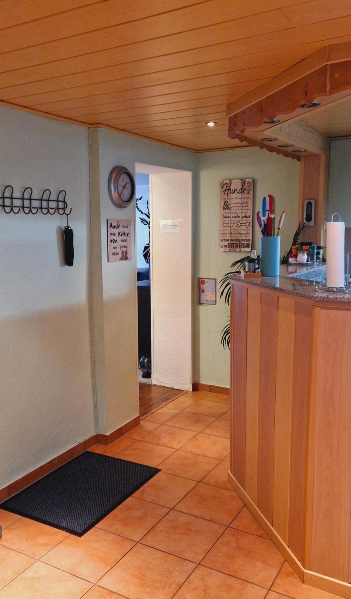 Ferienwohnung Schwarzer Hirsch Wieda Exterior foto